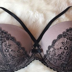 Victoria’s Secret Mesh and Lace Bra